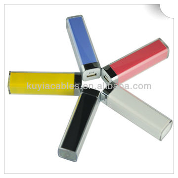 2600mAh batterie mini batterie portable pour iphone4 / 5 / Samsung / HTC